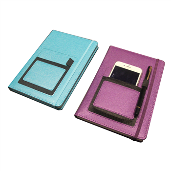Multi-functional PU Notebook with Pocket