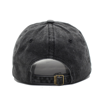 Washed Cotton Peaked Cap