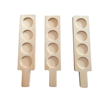 Wooden Beer Flight Paddle