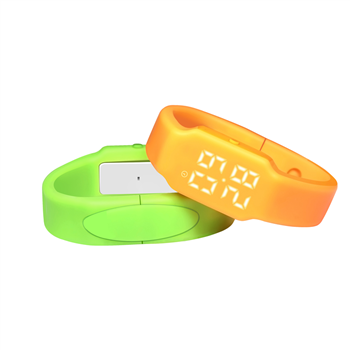 Silicone Fitness Tracker Watch