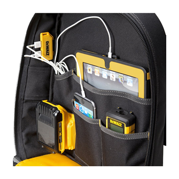 Tool Backpack with USB Charging Port