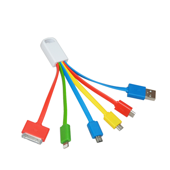 6-in-1 Multi-function USB Cable