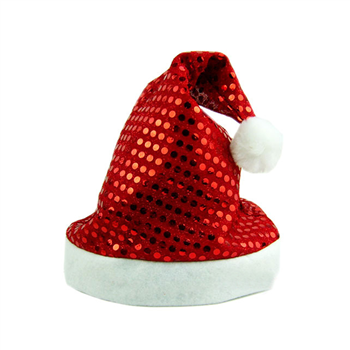 Sequin Santa Hat