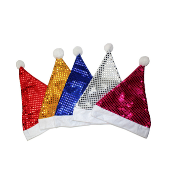 Sequin Santa Hat