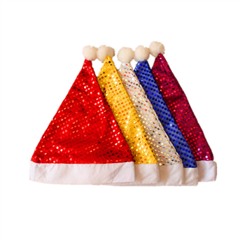 Sequin Santa Hat