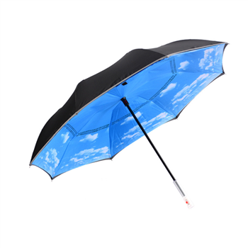 LED Safety Car Umbrella Inverted