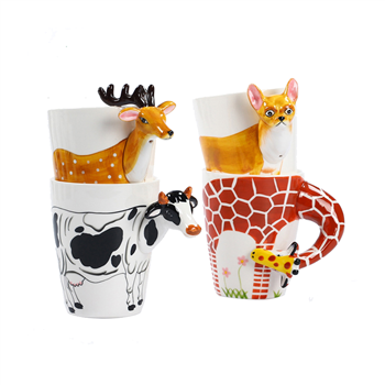 3D Animal Ceramic Mug