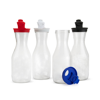 26oz Plastic Carafe with Flip-Top Lid