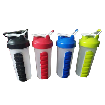 20oz Sport Bottle with Built-in Pill Organizer
