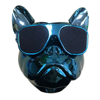 Portable Bulldog Head Bluetooth Speaker