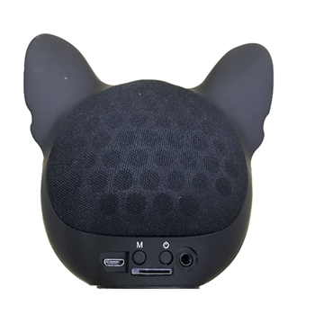 Portable Bulldog Head Bluetooth Speaker