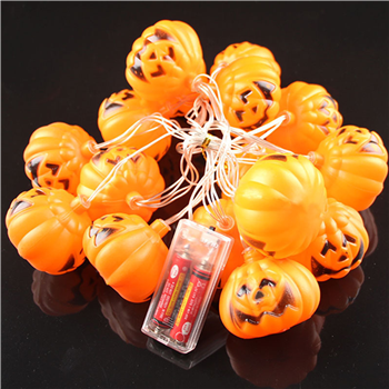 LED Pumpkin String Lights for Halloween
