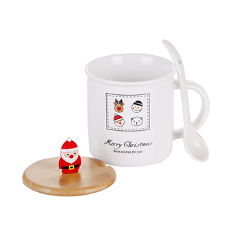 13oz Christmas Ceramic Cup