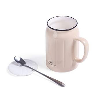 17oz Pastel Ceramic Coffee Cup