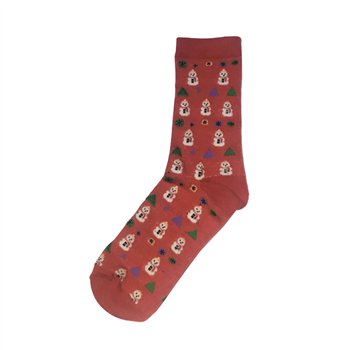 Classic Knitted Polyester Christmas Socks