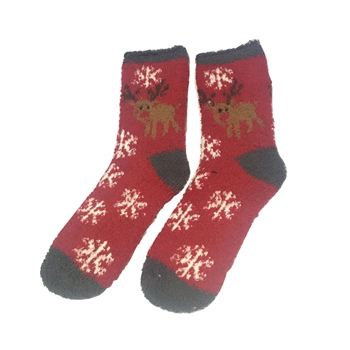 Knitted Polyester Christmas Socks