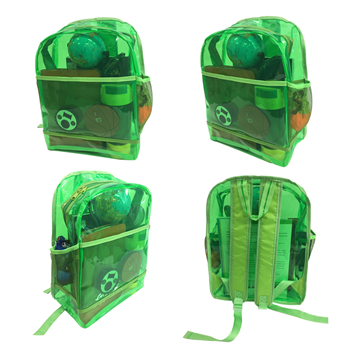 Transparent PVC School Backpack