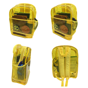Transparent PVC School Backpack