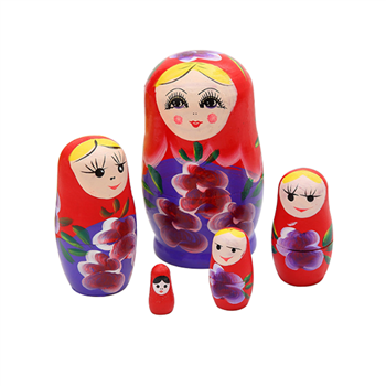 Classic Wooden Nesting Dolls