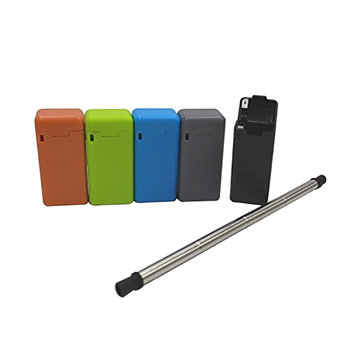 Foldable Stainless Steel Straw with Case