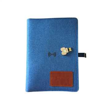 Multifunctional Wireless Charging Notebook