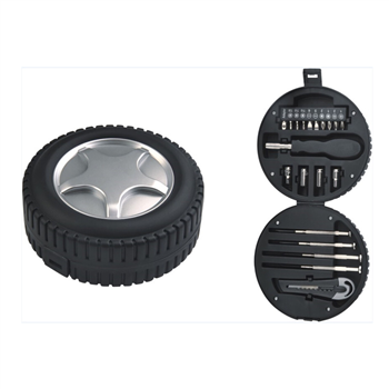 20-Piece Multi Tool Set with Tire-Shaped Case