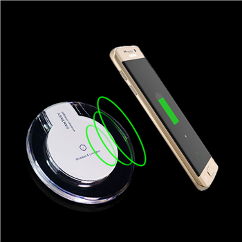 Wireless Charger with Blue LED Light