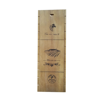 Pine Wood Wine Gift Box