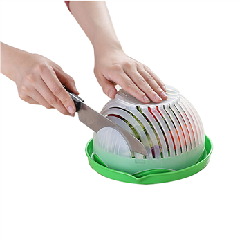 Multi-Function Salad Cutter Bowl with Squeezer