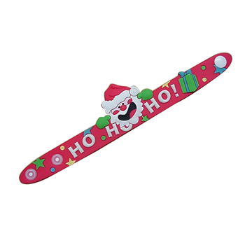 Custom Christmas Silicone Wristband