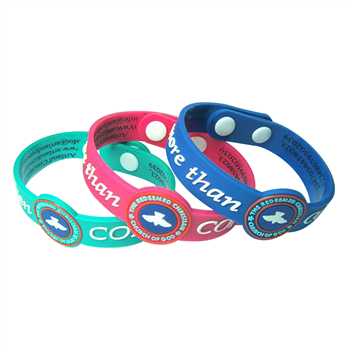 Custom Christmas Silicone Wristband