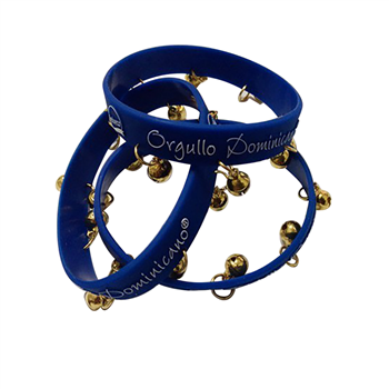 Custom Silicone Wristbands with Bells