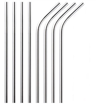 Reusable Stainless Steel Metal Drinking Straw