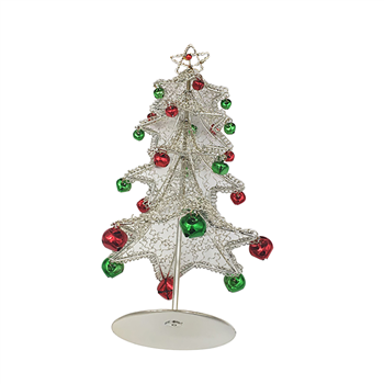 Mini Iron Tabletop Christmas Tree