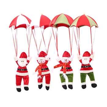 Parachuting Santa Claus Decoration
