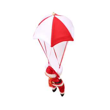 Parachuting Santa Claus Decoration