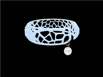 3D Printed Coral Cuff Bracelet