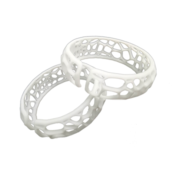 3D Printed Coral Cuff Bracelet