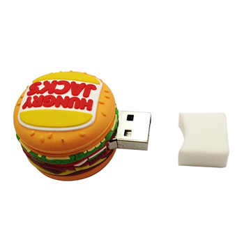 Hamburger Shaped USB Flash Drive