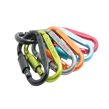 Aluminum Climbing Button Carabiner