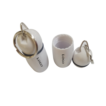 ABS Pill Holder Key Chain