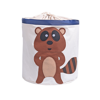 Kids’ Canvas Animal Storage Basket