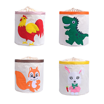 Kids’ Canvas Animal Storage Basket