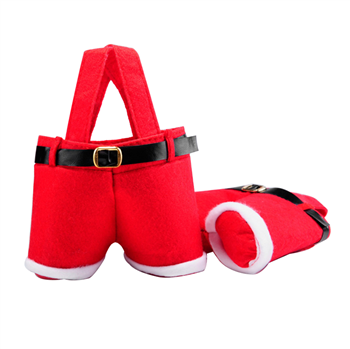 Santa Pants Style Christmas Candy Bag