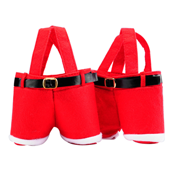 Santa Pants Style Christmas Candy Bag