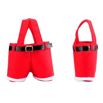 Santa Pants Style Christmas Candy Bag