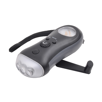 Hand Crank Emergency Radio with LED Flashlight