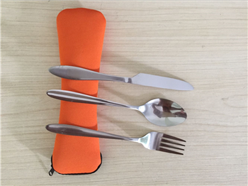 Portable Utensil Travel Set with Case