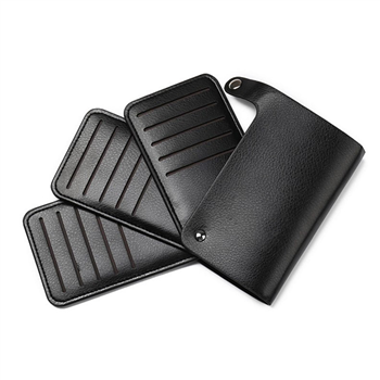 Credit Card Holder with Rotating Slots