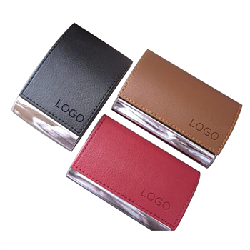 PU Leather Business Card Holder